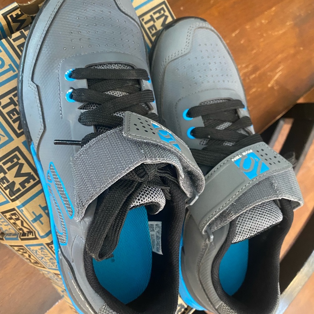 Women’s Five Ten mountain biking shoes.